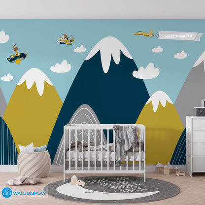 Peaks & Wings - Kids Wallpaper in dubai, Abu Dhabi and all UAE