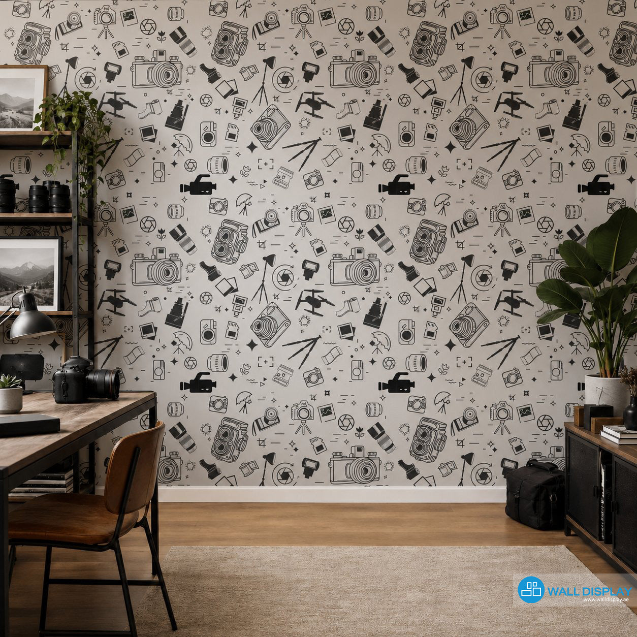 Photography Pattern Wallpaper