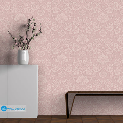 Retro Chic - Floral Wallpaper walldisplay wallpaper-dubai