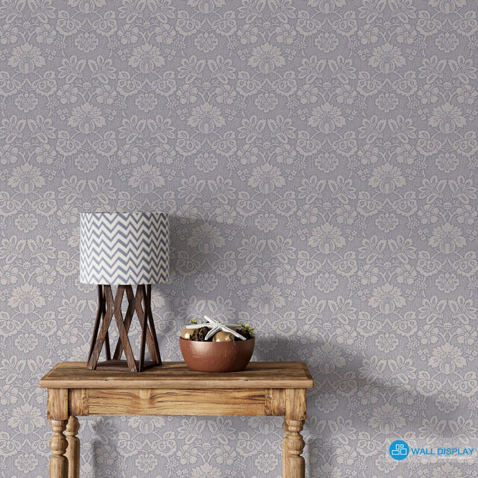 Retro Chic - Floral Wallpaper walldisplay wallpaper-dubai