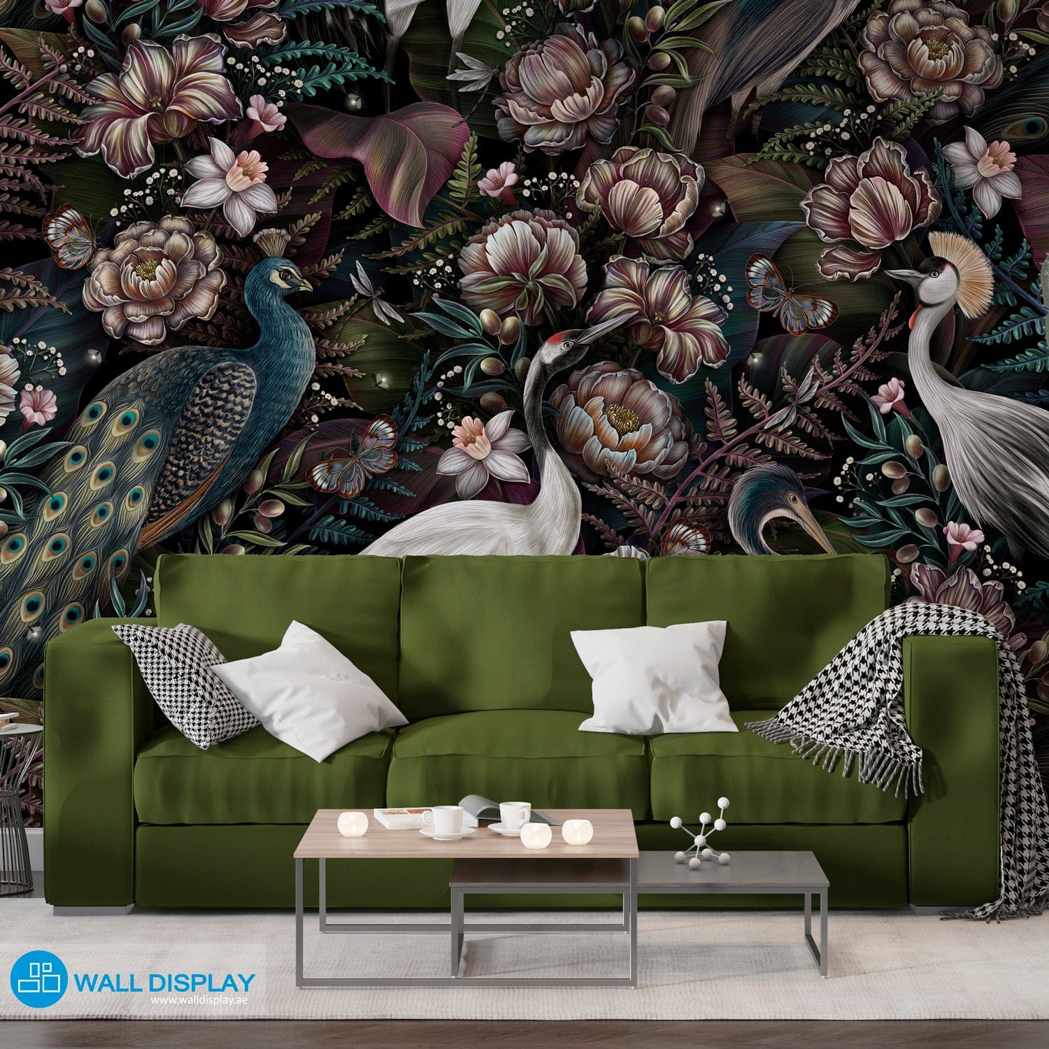 Royal Garden Vintage Wall Mural walldisplay wallpaper-dubai