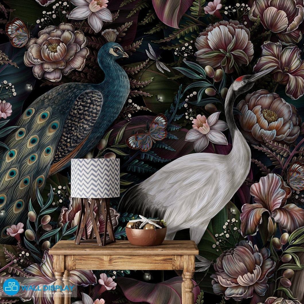 Royal Garden Vintage Wall Mural walldisplay wallpaper-dubai