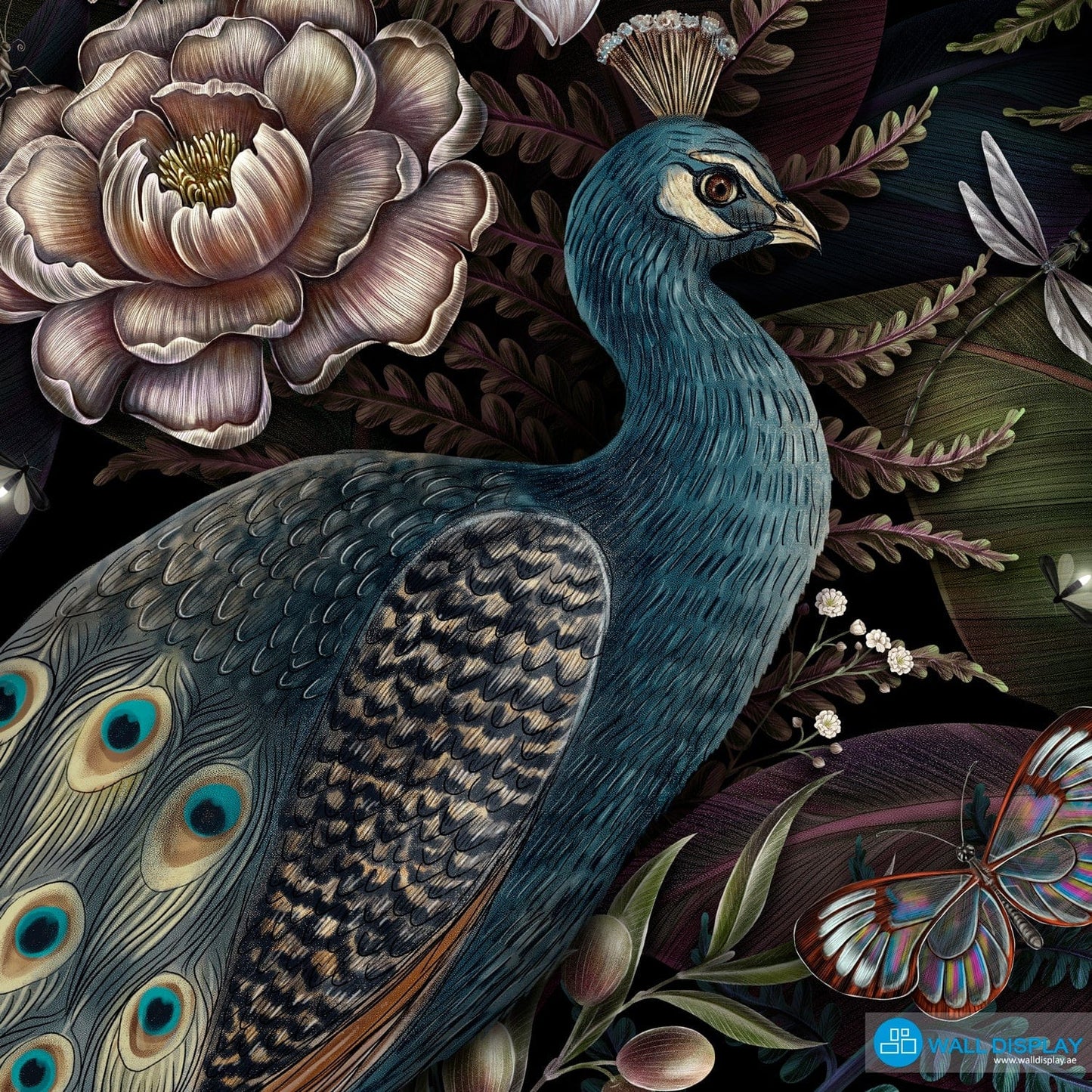 Royal Garden Vintage Wall Mural walldisplay wallpaper-dubai