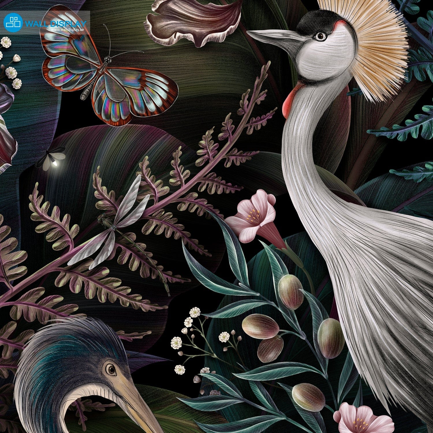 Royal Garden Vintage Wall Mural walldisplay wallpaper-dubai