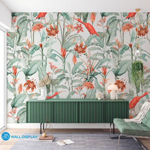 Scarlett - Floral Wallpaper walldisplay wallpaper-dubai
