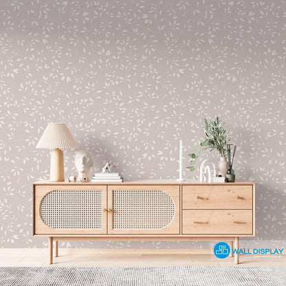 Soft Petals - Floral Wallpaper walldisplay wallpaper-dubai
