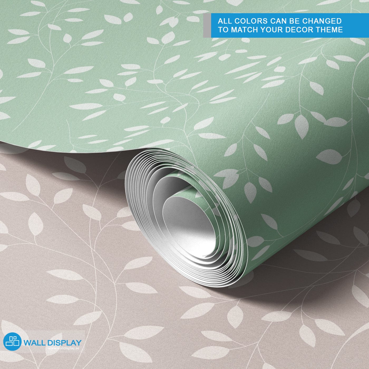 Soft Petals - Floral Wallpaper walldisplay wallpaper-dubai
