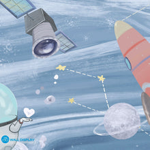 Load image into Gallery viewer, Space Explorer II - Kids Wallpaper walldisplay wallpaper-dubai
