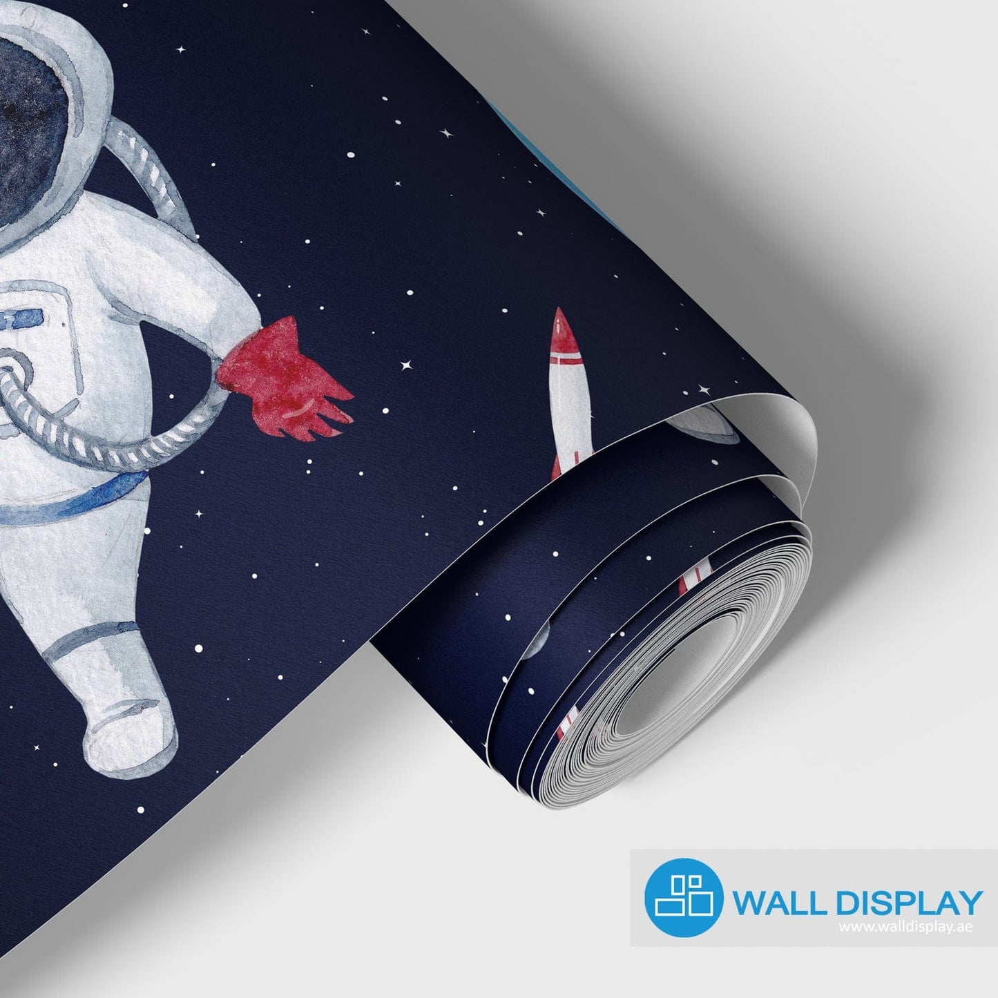 Space Explorer - Kids Wallpaper walldisplay wallpaper-dubai
