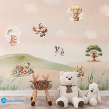 Load image into Gallery viewer, Teddy bears world - Kids Wallpaper walldisplay wallpaper-dubai
