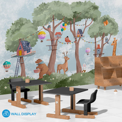 Treehouse Tales - Kids Wallpaper walldisplay wallpaper-dubai
