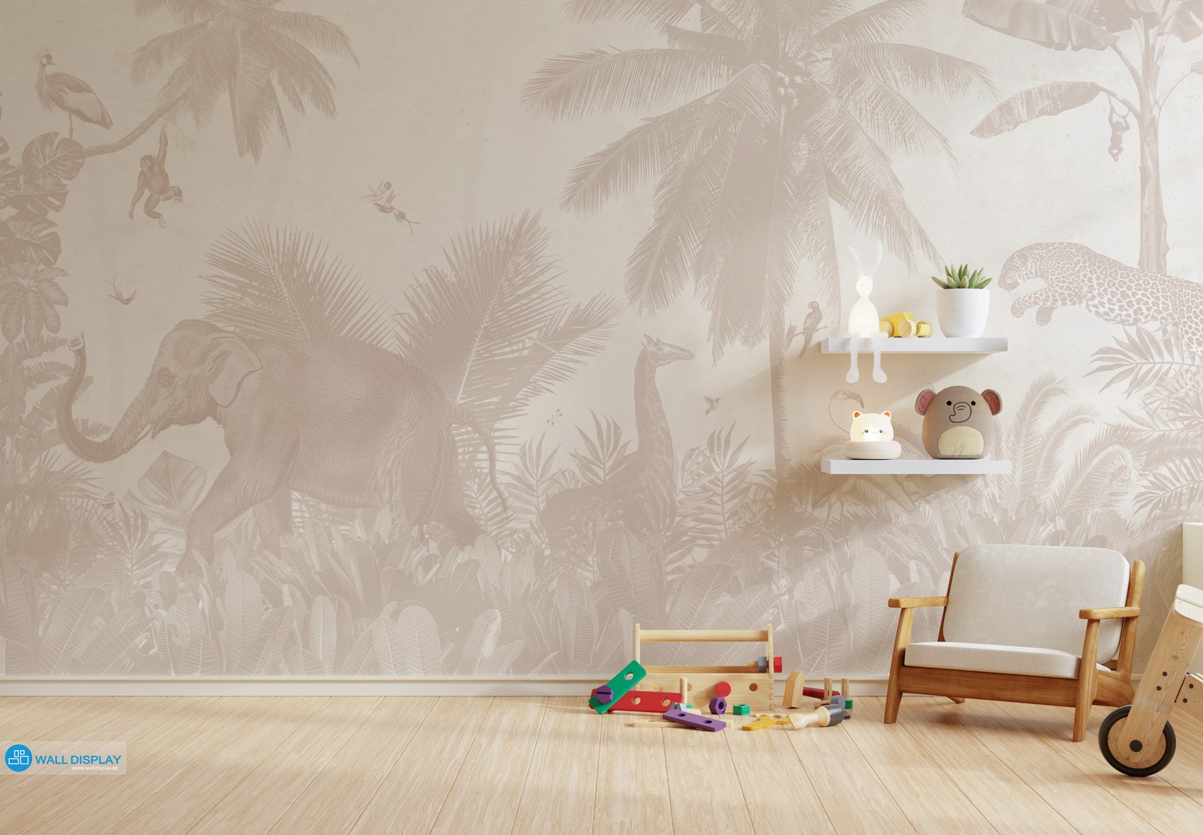 Tropical Oasis - Wall Mural in Dubai, Abu Dhabi and all UAE