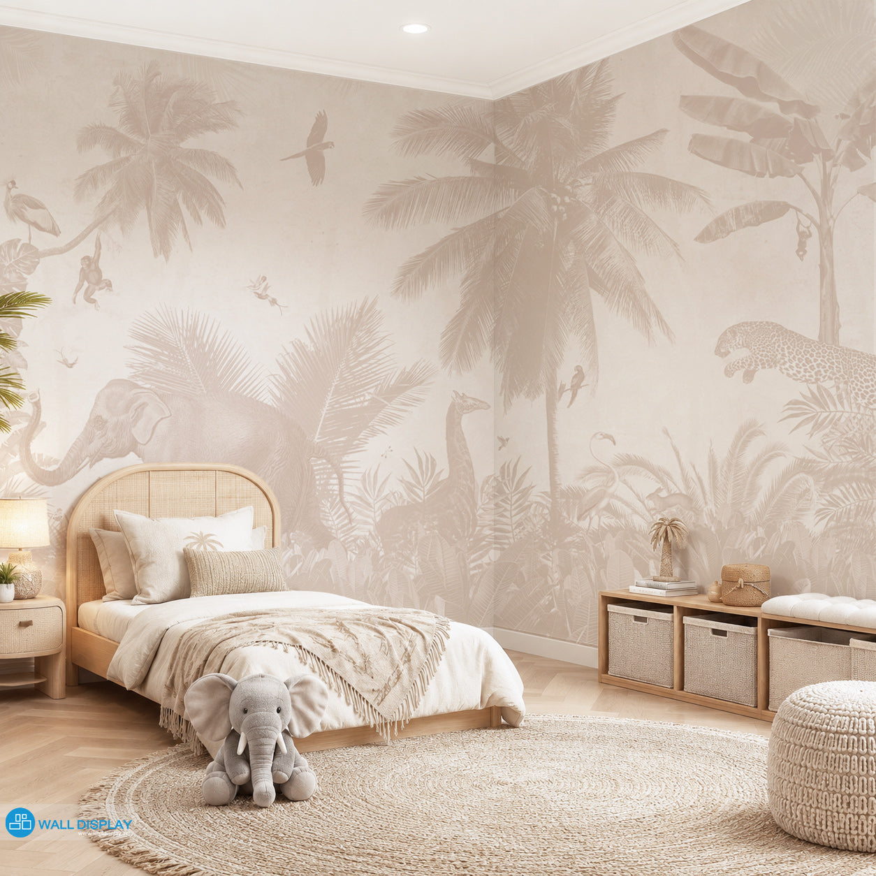 Tropical Oasis - Wall Mural in Dubai, Abu Dhabi and all UAE