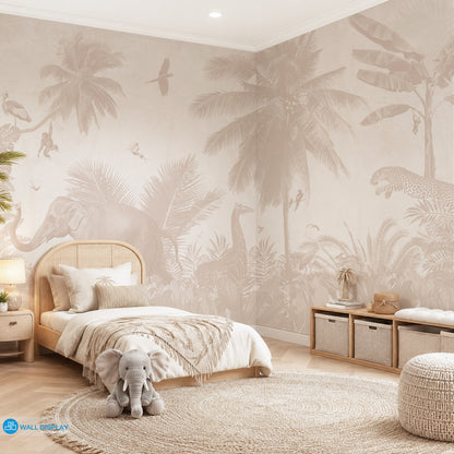Tropical Oasis - Wall Mural in Dubai, Abu Dhabi and all UAE