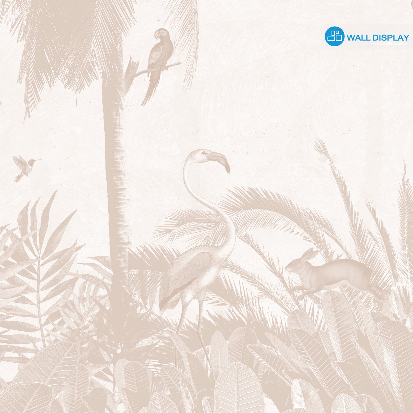 Tropical Oasis - Wall Mural in Dubai, Abu Dhabi and all UAE