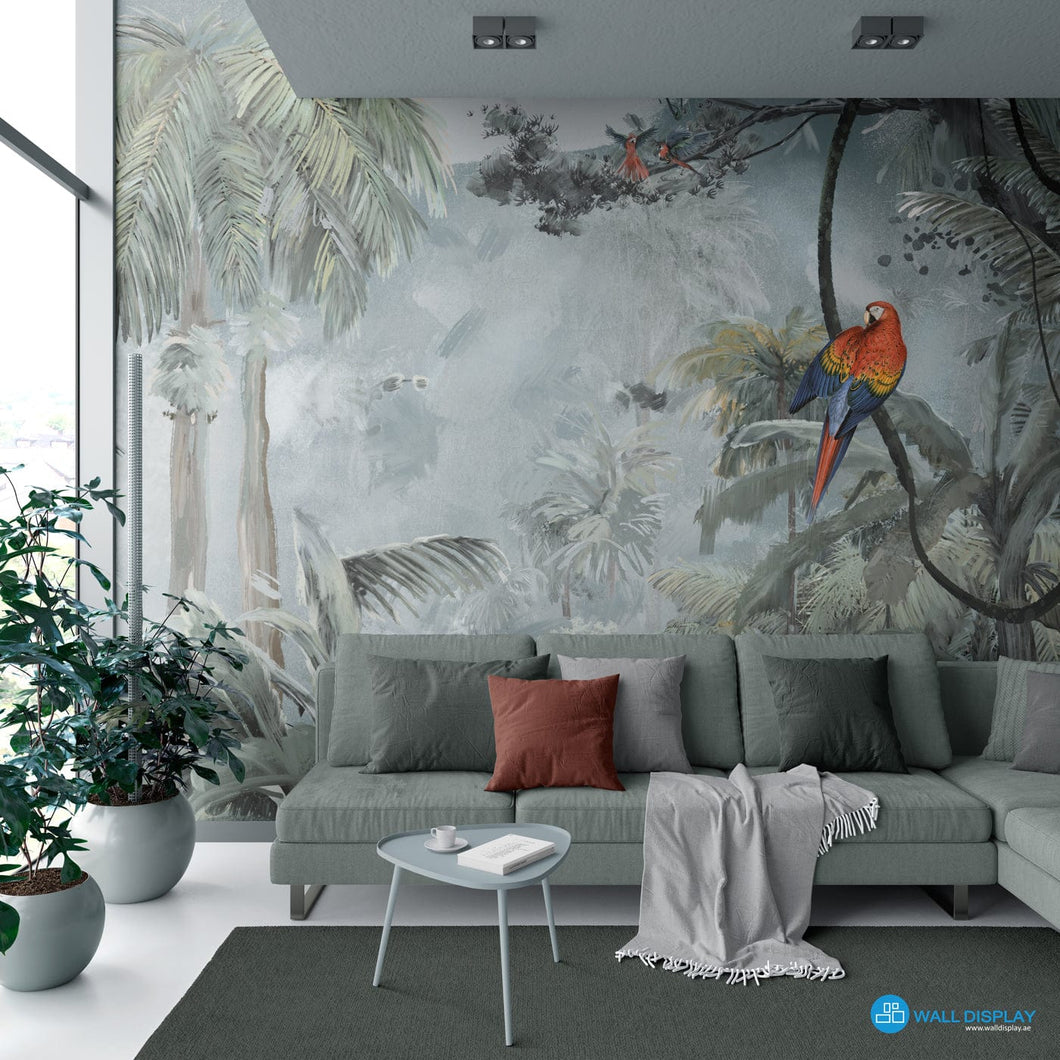 Tropical Palette - Wall Mural walldisplay wallpaper-dubai
