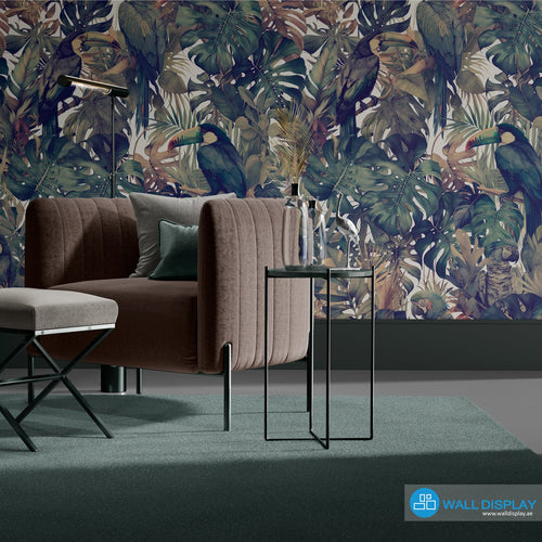 Tropical Serenade - Pattern Wallpaper walldisplay wallpaper-dubai