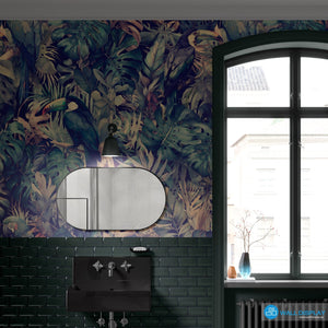 Tropical Serenade - Pattern Wallpaper walldisplay wallpaper-dubai