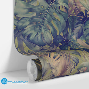 Tropical Serenade - Pattern Wallpaper walldisplay wallpaper-dubai