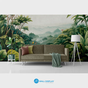 Tropical Tapestry - Wall Mural walldisplay wallpaper-dubai