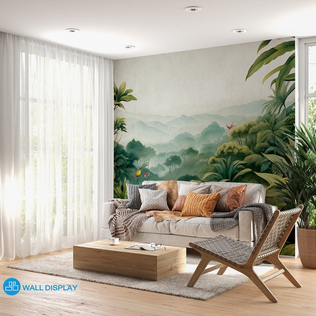 Tropical Tapestry - Wall Mural walldisplay wallpaper-dubai