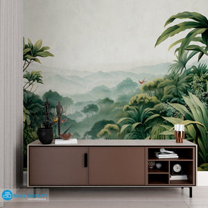 Tropical Tapestry - Wall Mural walldisplay wallpaper-dubai