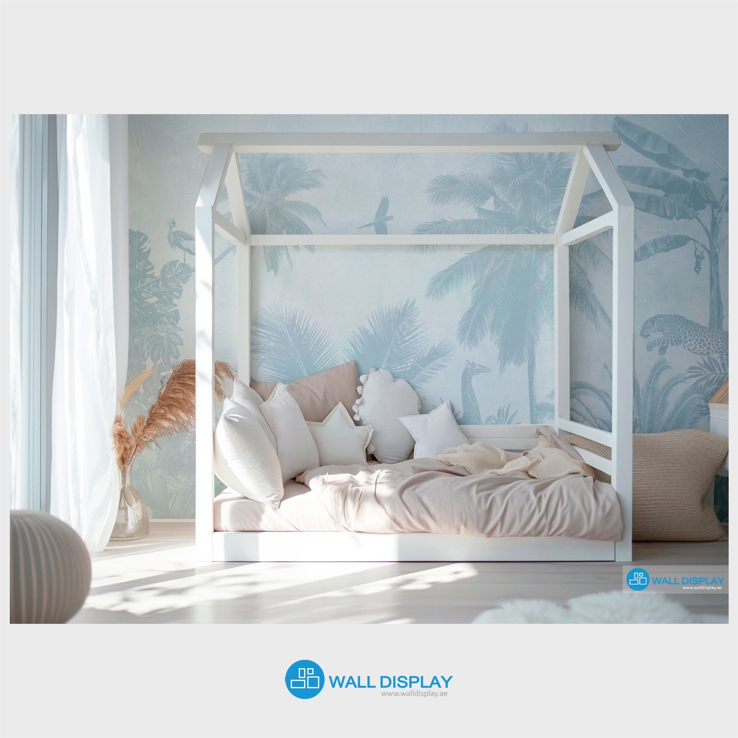 Tropical Oasis - Wall Mural in Dubai, Abu Dhabi and all UAE