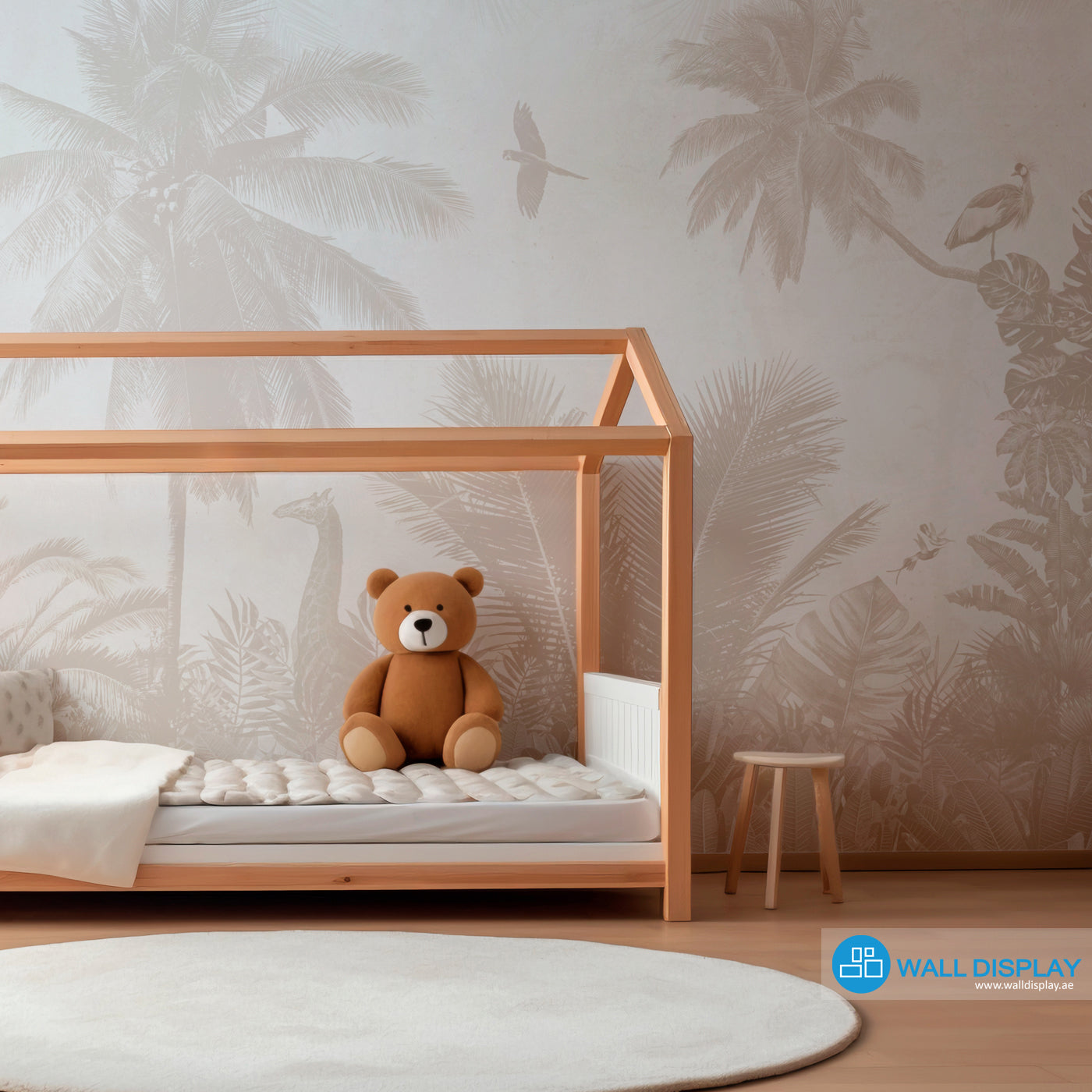 Tropical Oasis - Wall Mural in Dubai, Abu Dhabi and all UAE