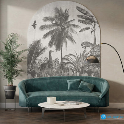 Tropical Oasis - Wall Mural in Dubai, Abu Dhabi and all UAE