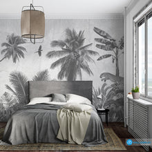 Load image into Gallery viewer, Tropical Oasis - Wall Mural in Dubai, Abu Dhabi and all UAE
