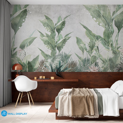 Lush Tropics Wall Mural in Dubai, Abu Dhabi and all UAE