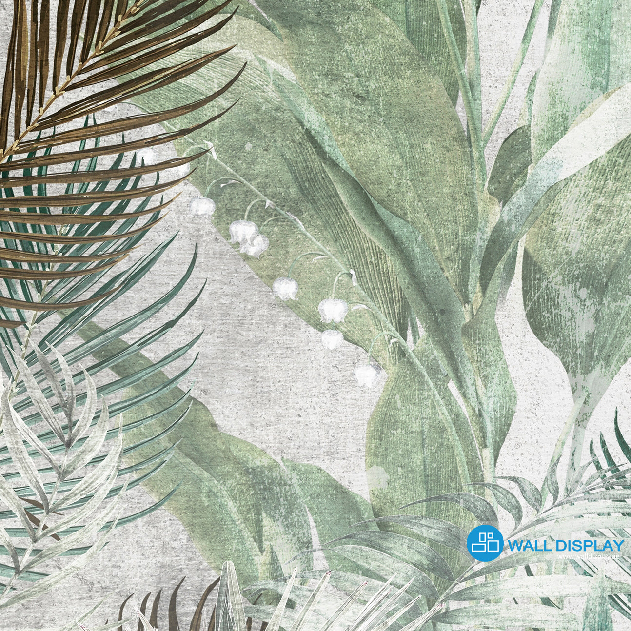 Lush Tropics Wall Mural in Dubai, Abu Dhabi and all UAE