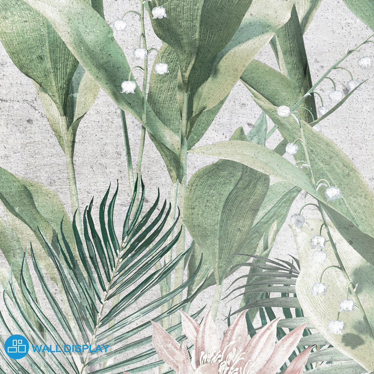 Lush Tropics Wall Mural in Dubai, Abu Dhabi and all UAE