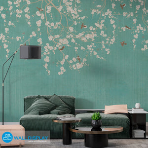 Vintage Green - Wall Mural in Dubai, Abu dhabi and All UAE
