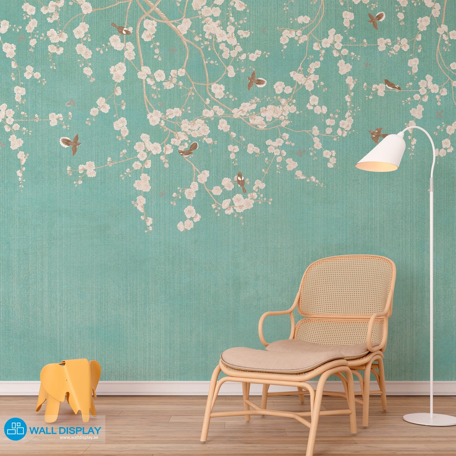 Vintage Green - Wall Mural in Dubai, Abu dhabi and All UAE