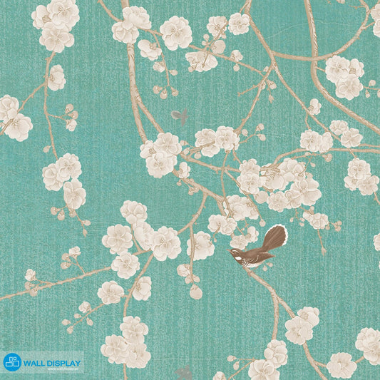 Vintage Green - Wall Mural walldisplay wallpaper-dubai