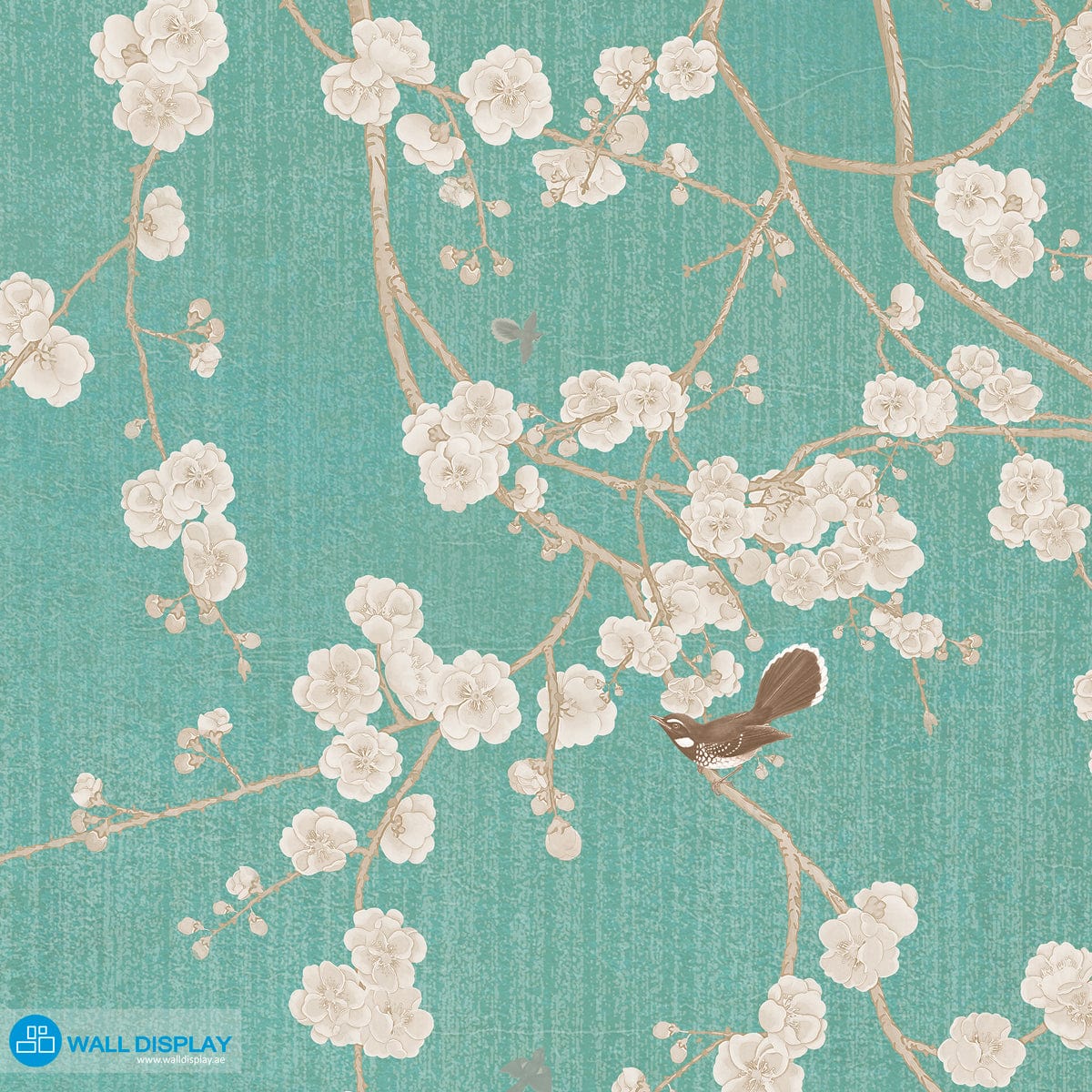 Vintage Green Wall Mural in Dubai, Abu dhabi and All UAE