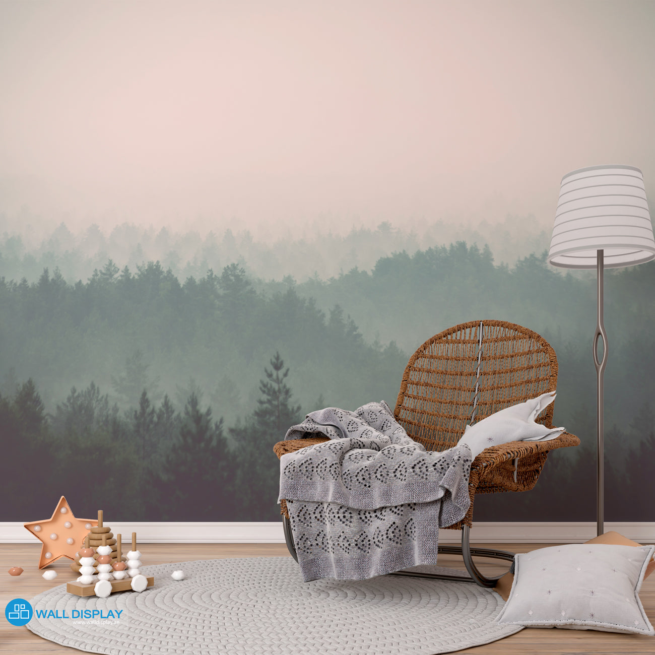 Mystic Pines Wall Mural in Dubai, Abu Dhabi and all UAE