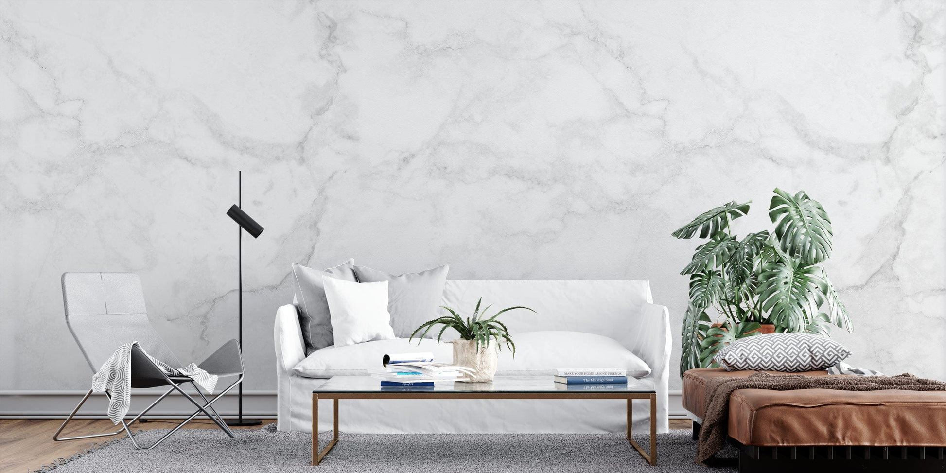 White Marble - Wallpaper in Dubai, Abu dhabi and All UAE