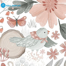 Load image into Gallery viewer, Woodland Charm - Kids Wallpaper walldisplay wallpaper-dubai
