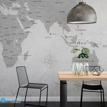 Load image into Gallery viewer, Vintage World Map wall mural in Dubai, Abu Dhabi and all UAE
