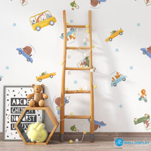 Load image into Gallery viewer, ZooZoom Adventure - Kids Wallpaper walldisplay wallpaper-dubai
